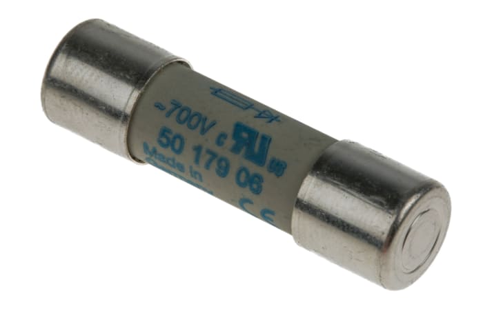 SIBA 20A Ceramic Cartridge Fuse, 10 x 38mm