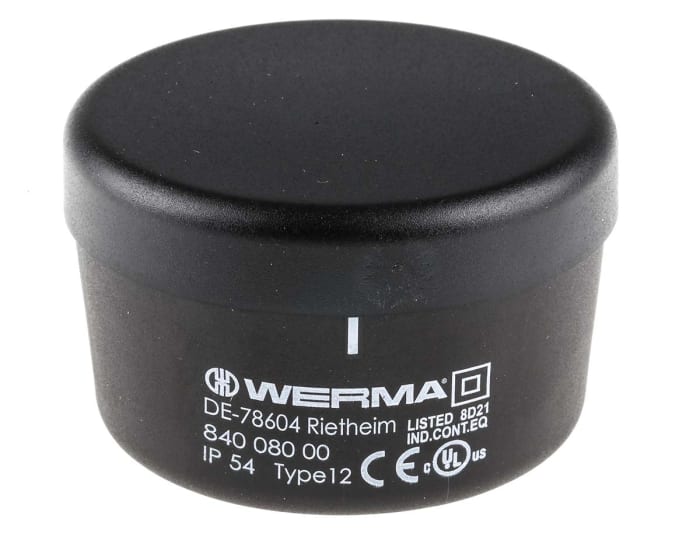 Werma 840 Series Terminal unit, 24 V dc, 230 V ac, AC, DC, IP54