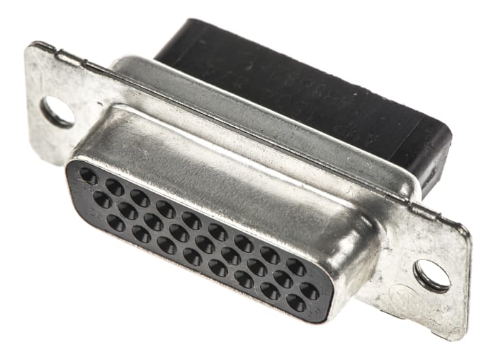 TE Connectivity Amplimite HDP-22 26 Way Cable Mount D-sub Connector Socket