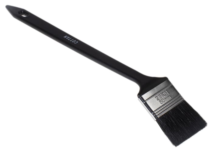 Pinceau Cottam à brosse plate synthétique, Moyen, Ø 50.8mm