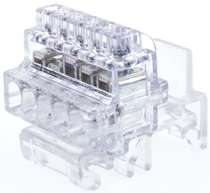 Z6-5D 5 way DIN rail commoning block