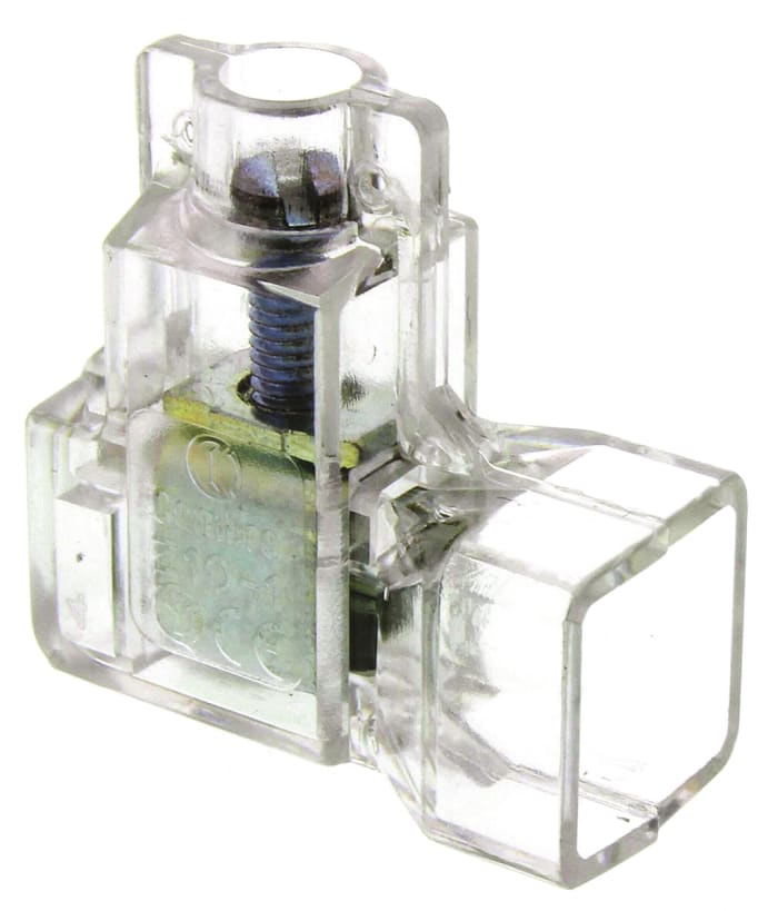 RS PRO Connection & Termination Block, 1-Way, 7 AWG Wire, Screw Down Termination