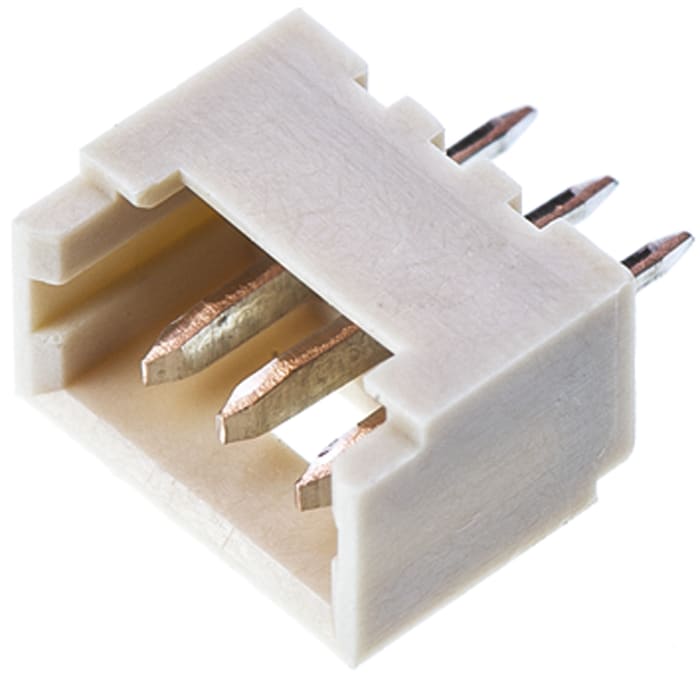Molex PicoBlade Series Straight Through Hole PCB Header, 3 Contact(s), 1.25mm Pitch, 1 Row(s), Shrouded