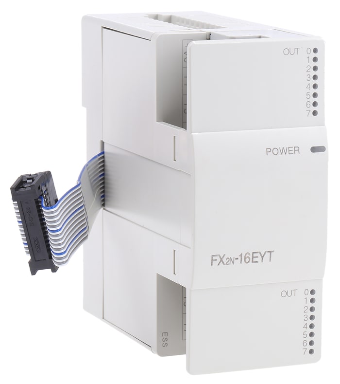 Mitsubishi Electric FX2N Series Series PLC I/O Module for Use with FX2N Series, Analogue, Transistor