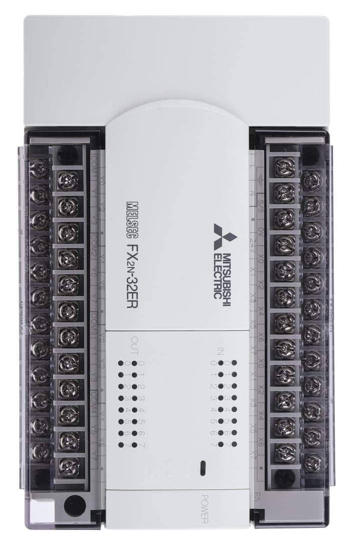 Módulo E/S para PLC Mitsubishi Electric FX2N Series, para usar con Serie FX2N, 16 entradas, 16 salidas