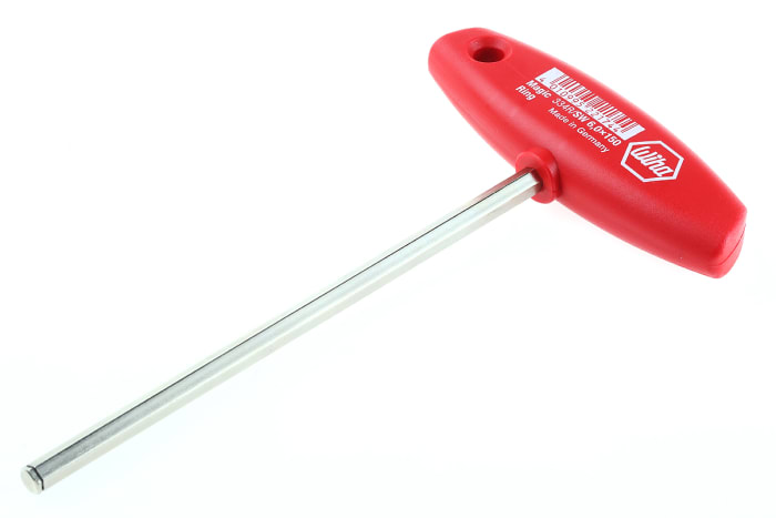 Wiha T Shape Metric Hex Key, 6mm