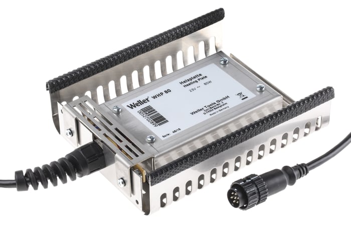 Weller Soldering Accessory WHP80 Soldering Iron Pre Heating Plate, for use with WS80 Solder Bath