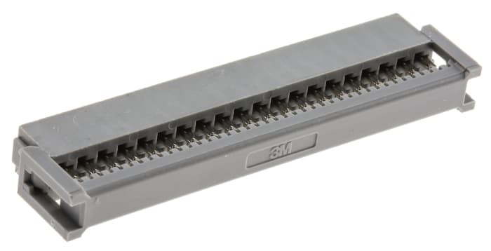 3M 40-Way IDC Connector Socket for Cable Mount, 2-Row