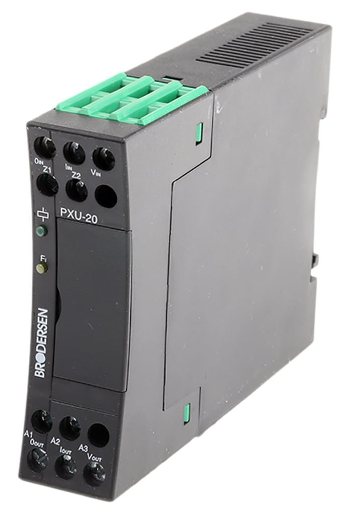 Brodersen Controls 9100 Series Signal Conditioner, Current, Voltage Input, Current, Voltage Output, 24V ac Supply
