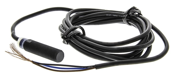 Telemecanique Sensors Inductive Threaded Barrel Proximity Sensor, M12, 4 mm Detection, PNP NO, 12 → 48 V dc