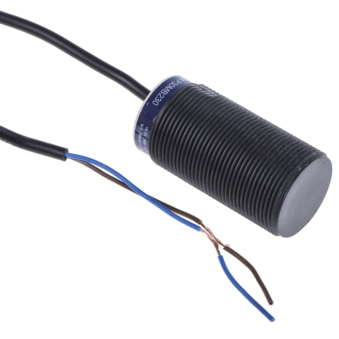 Telemecanique Sensors Inductive Threaded Barrel Proximity Sensor, M30, 15 mm Detection, 2-Wire NC, 20 → 264 V