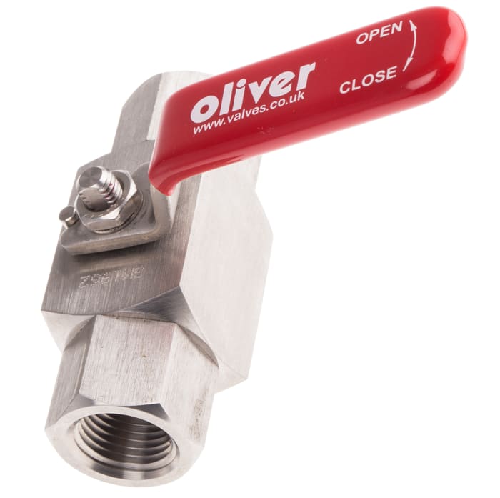 Robinet à bille hydraulique RS PRO, NPT 1/2, en Acier inoxydable