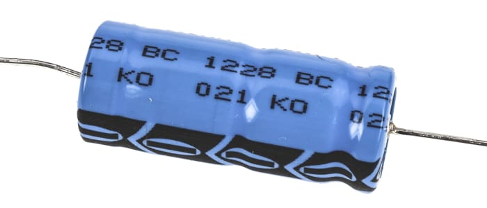Vishay 470μF Aluminium Electrolytic Capacitor 63V dc, Axial, Through Hole - MAL202118471E3