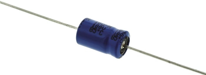 Vishay 10μF Aluminium Electrolytic Capacitor 100V dc, Axial, Through Hole - MAL202129109E3