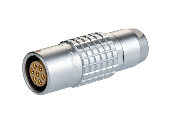 PHG.2B.307.CLLZ LEMO | LEMO Circular Connector, 7 Contacts, Cable ...