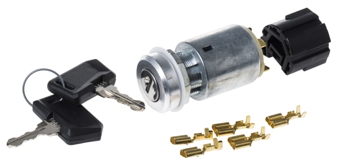 RS PRO Automotive Ignition Switch, 50 A 4-Way