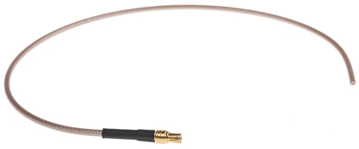 Straight MCX-free end RG316 cable,0.3m