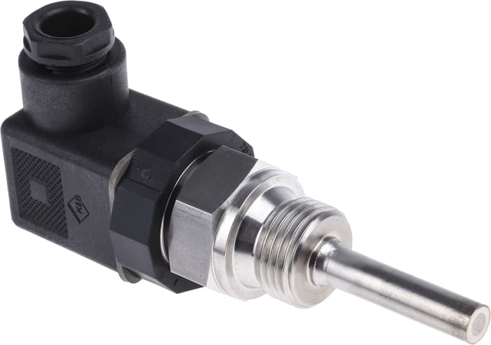 Jumo PT100 RTD Sensor, 8mm Dia, 50mm Long, 2 Wire, G1/2, Class B +270°C Max