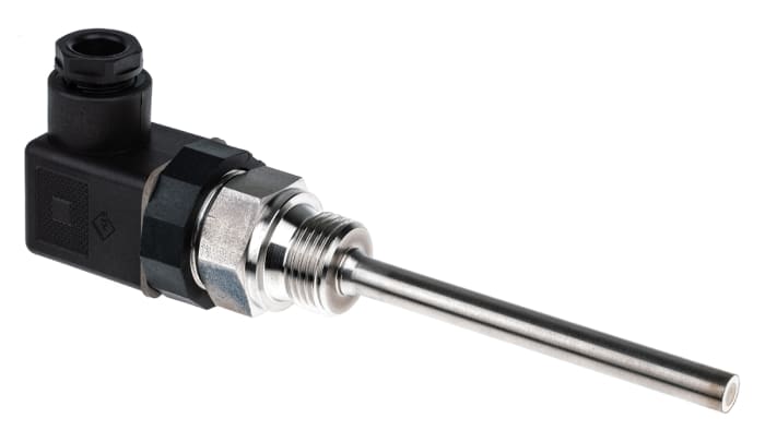 Jumo PT100 RTD Sensor, 8mm Dia, 100mm Long, 2 Wire, G1/2, Class B +270°C Max