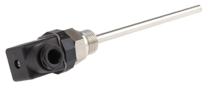 Jumo PT100 RTD Sensor, 8mm Dia, 150mm Long, 2 Wire, G1/2, Class B +270°C Max