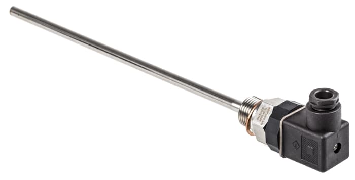 Jumo PT100 RTD Sensor, 8mm Dia, 250mm Long, 2 Wire, G1/2, Class B +270°C Max