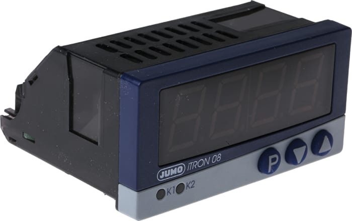 Régulateur de température PID Jumo iTRON, 110→240 V c.a., 96 x 48 (1/8 DIN)mm, 3 sorties, Logique, relais