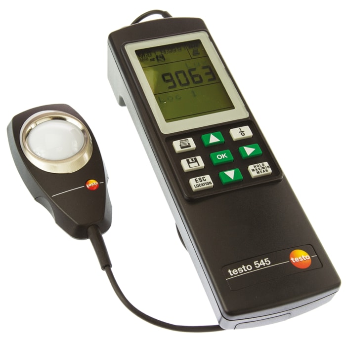 Luxmètre Testo 545, 0lx à 100000lx