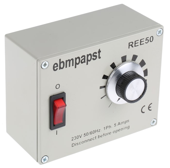 REE 50 ebmpapst ebmpapst Fan Speed Controller, 230 V ac, 5A Max