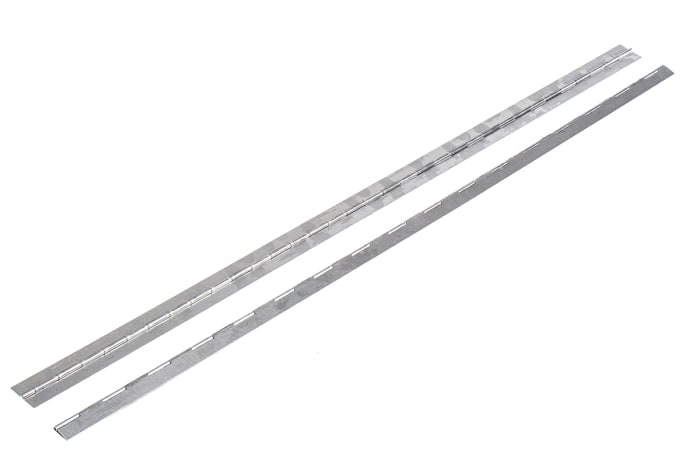 Pinet Aluminium Piano Hinge, 1000mm x 35mm x 1mm