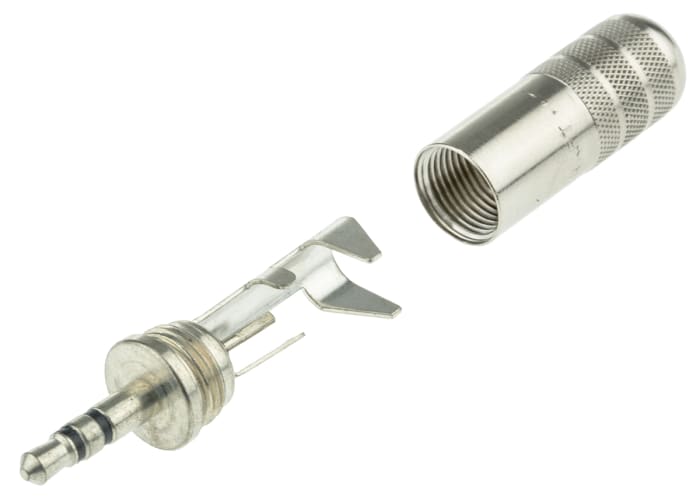 Switchcraft Jack Connector 3.5 mm Cable Mount Stereo Plug 4A