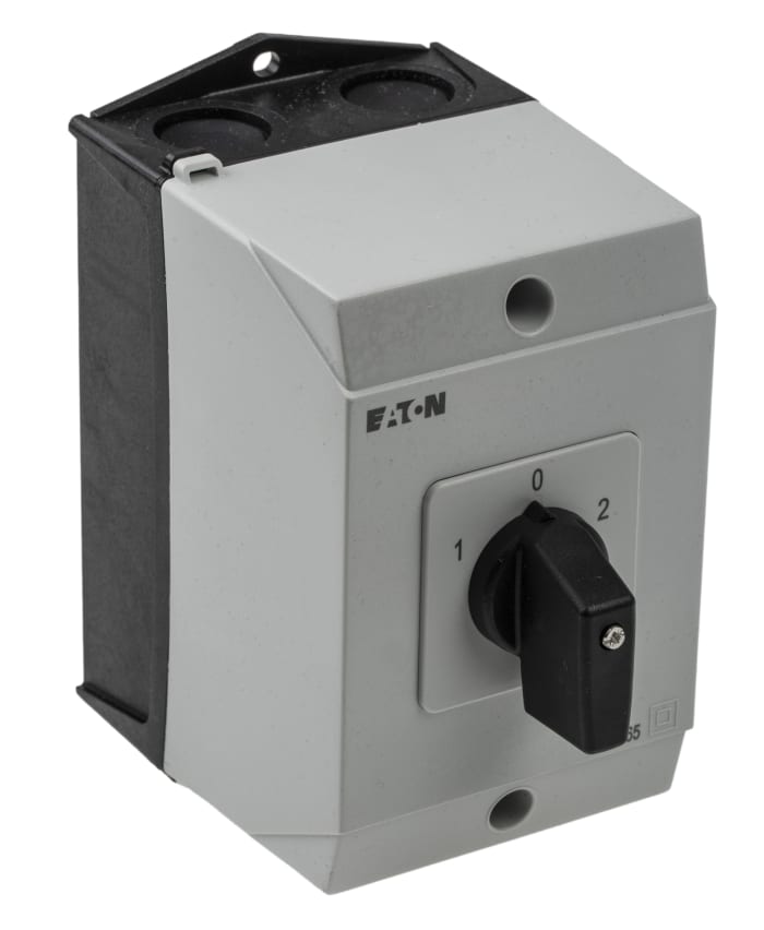 Interruptor seccionador, 3P, 3 NA/3 NC, Corriente 20A, Potencia 22kW, IP65 Interruptores de control