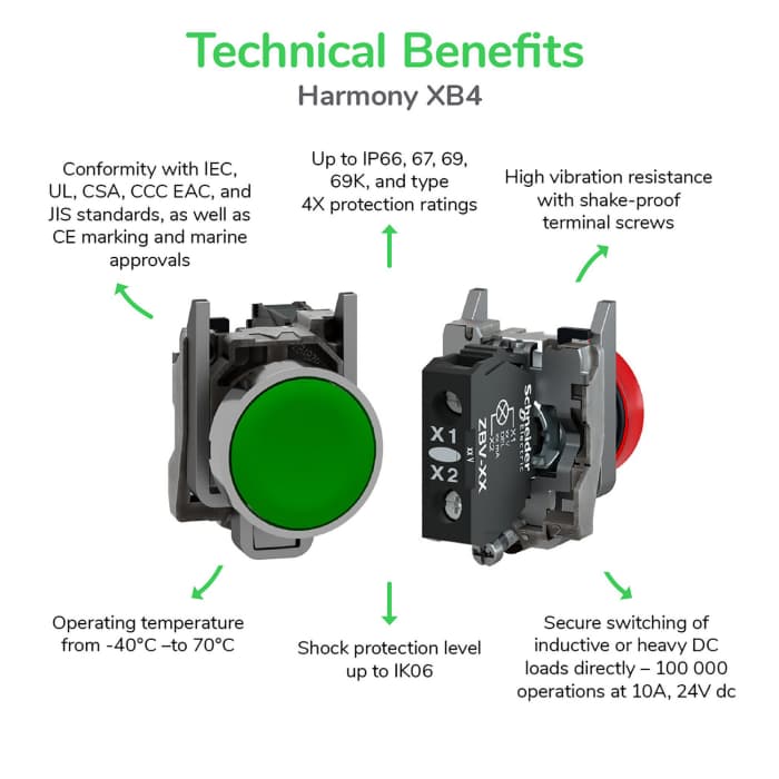 XB4BD25 Schneider Electric Schneider Electric 2 Position Knob