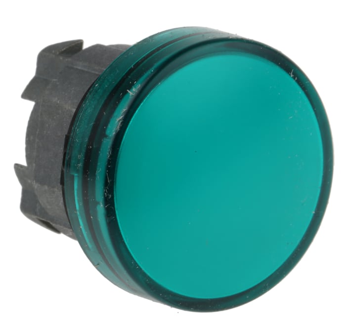 Voyant lumineux LED Schneider Electric Vert 240V c.a., Ø découpe 22mm, Montage panneau, Harmony XB4, IP66, IP67,