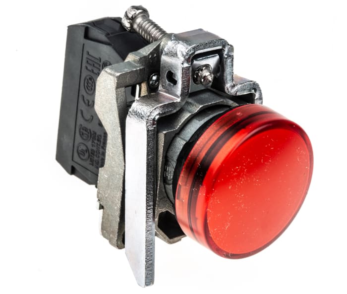 Voyant lumineux LED Schneider Electric Rouge 240V c.a., Ø découpe 22mm, Montage panneau, Harmony XB4, IP66, IP67,