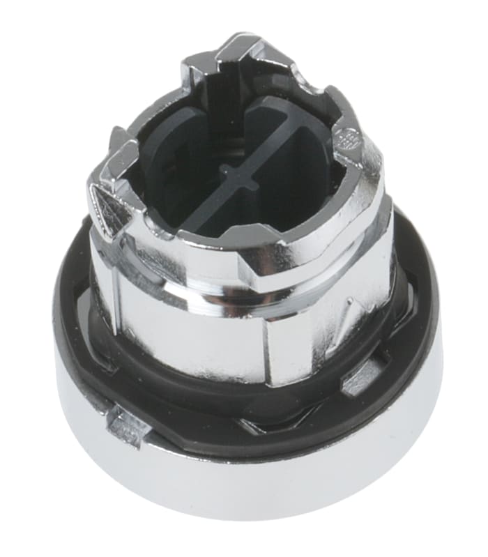 Tête de bouton poussoir Schneider Electric, Harmony XB4 Bleu, Ø découpe 22mm, Momentané