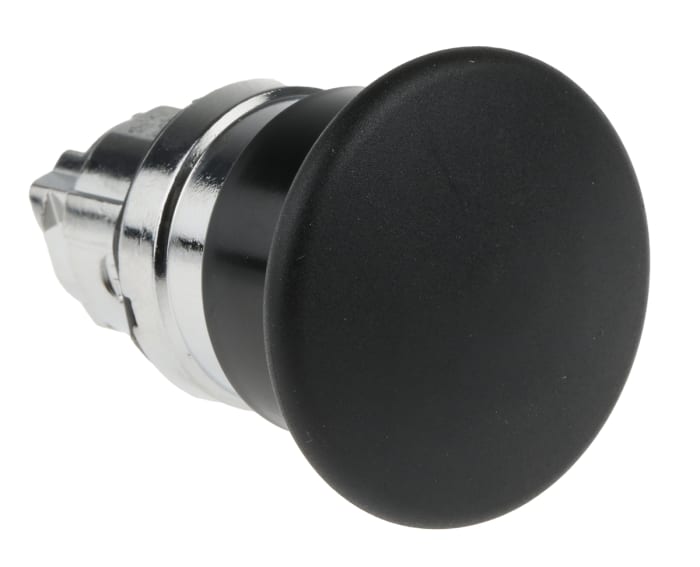 Schneider Electric Harmony XB4 Series Black Spring Return Push Button Head, IP66, IP69, IP69K