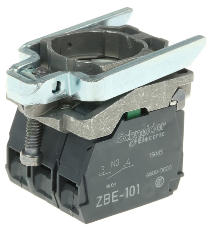 Schneider Electric Harmony XB4 Series Contact & Light Block, 250V, 1 NO + 1 NC