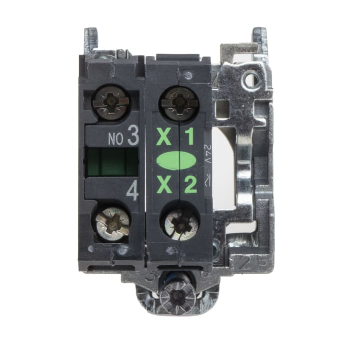 Schneider Electric Harmony XB4 Series Contact & Light Block, 24V ac/dc, SPST