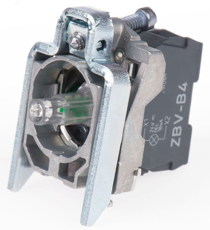 Schneider Electric Harmony XB4 Series Contact & Light Block, 24V ac/dc, SPST
