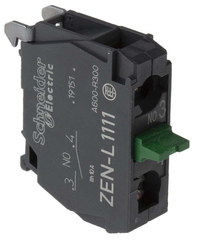 Schneider Electric Harmony XAL Series Contact Block, 600V, 1NO