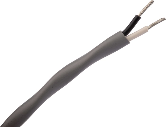 Belden8471 Series 2 Core, 1.3 mm² CSA, 6.96mm od, 152m, Chrome