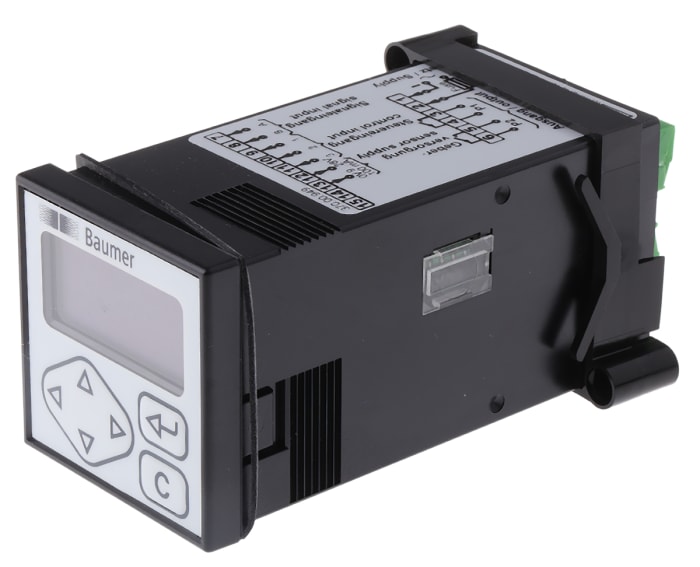 Compteur digital Baumer TA134 Heures, Minutes, Secondes 12→30 V c.a. LCD 6 digits