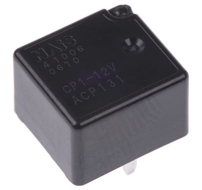 Relais automobile Panasonic CP, 1 RT, bobine 12V c.c. Montage sur CI 640mW