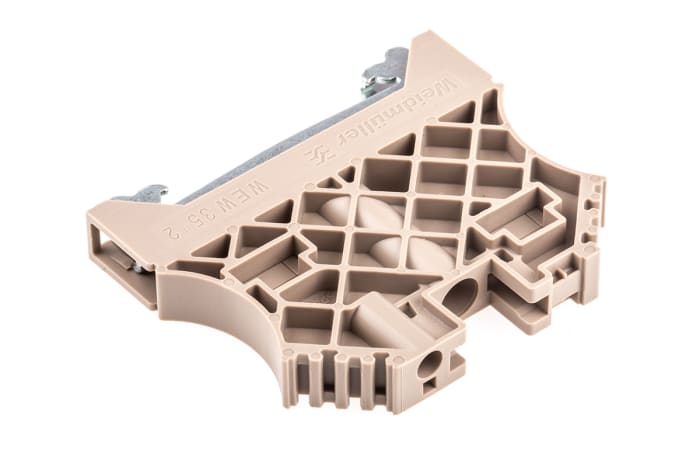 Weidmuller W Series End Stop for Use with DIN Rail Terminal Blocks