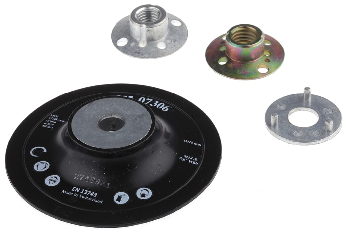 Plaque de soutien Disque en fibre 3M, Diamètre 115mm, 127mm