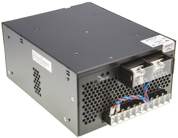 TDK-Lambda Embedded Switch Mode Power Supply SMPS, JWS600-24, 24V dc, 27A, 648W, 1 Output, 120 → 330 V dc, 85