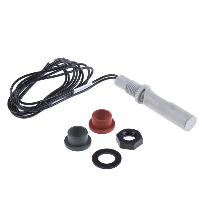 Sensata Cynergy3 RSF70 Series Horizontal External Polyphenylene Sulfide Float Switch, Float, 1m Cable, SPNO, 240V ac
