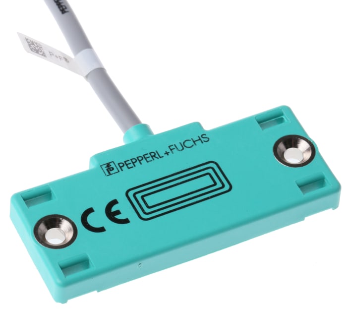 Pepperl + Fuchs Capacitive Block Proximity Sensor, 2 mm Detection, PNP NO, 10 → 30 V dc