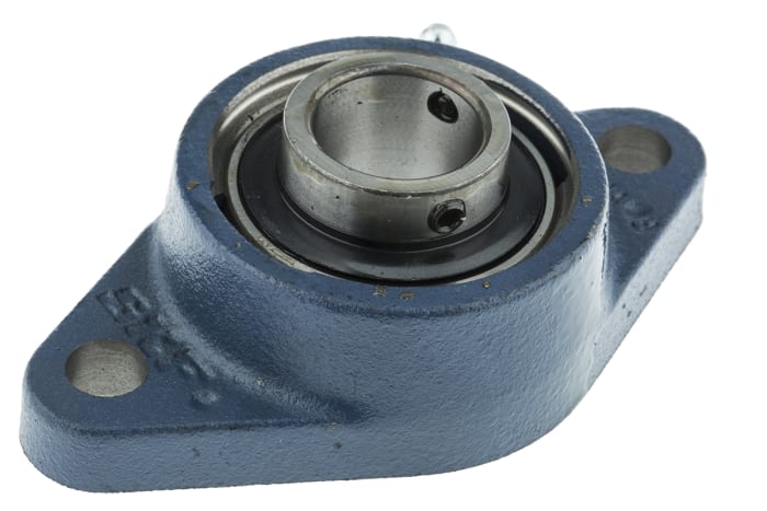 2 Hole Flange Bearing Unit, FYTB 25 TF, 25mm ID