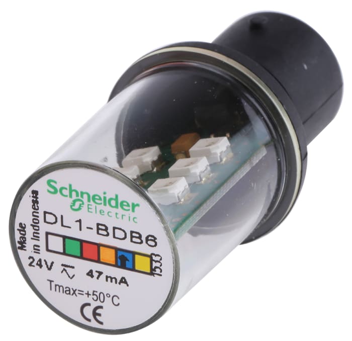 Schneider Electric LED Blue Lamp, BA15d 24 V ac/dc